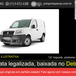 Sucata Fiat diversas peças modelo Doblô ano 2015